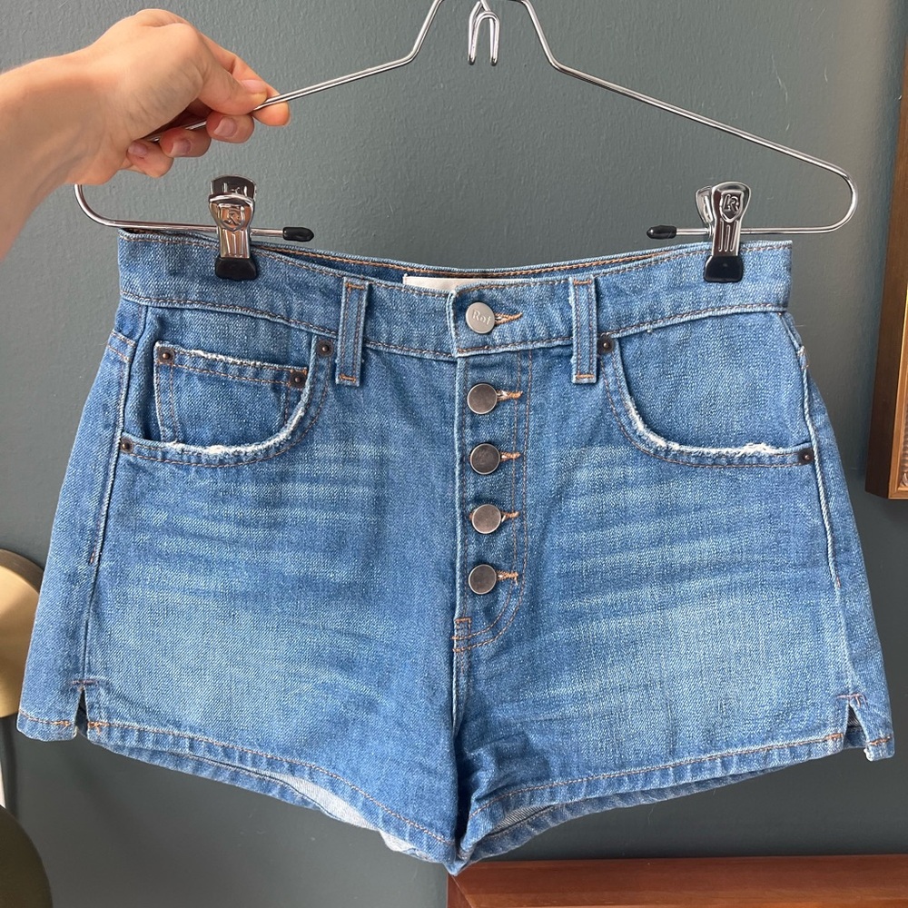 Reformation Charlie High Rise Jean Short
